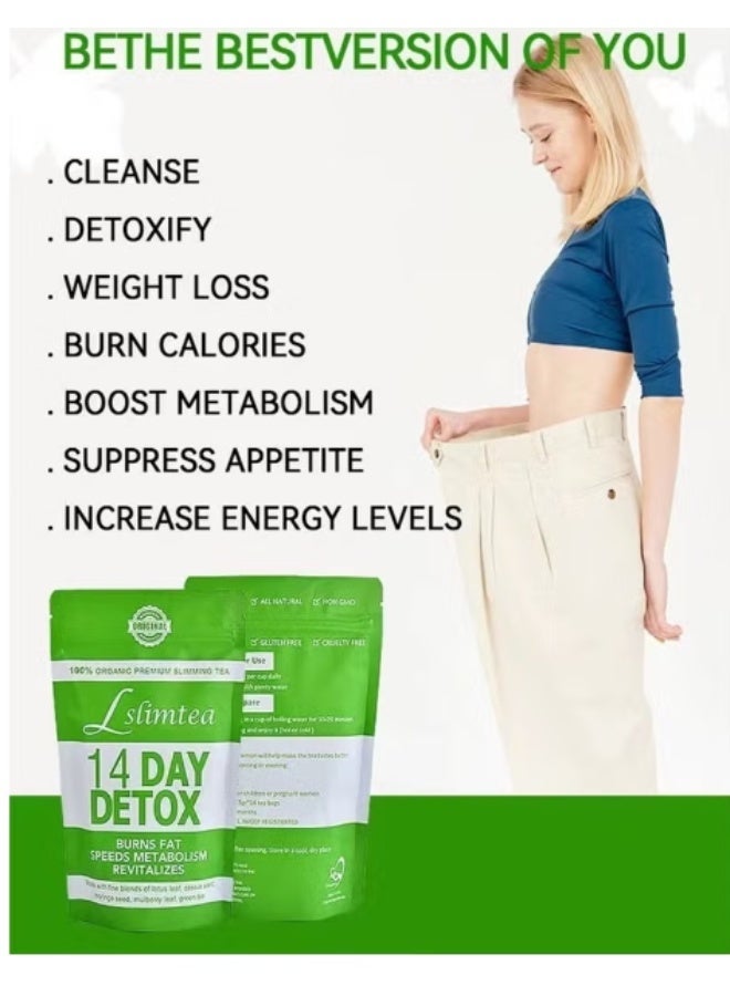 Wins Town Detox Tummy Tea Bags Support Healthy Digestive And Metabolism 14 Bags - Image 3